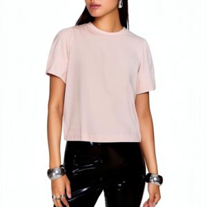 Rebecca Minkoff Damen Val Puffed Sleeve T Shirt (1er Pack)-0