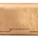 Rebecca Minkoff Kompakte Brieftasche, Gold-0