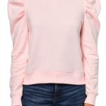 Rebecca Minkoff Damen Janine Sweatshirt weiche Baumwolle Mulberry-0