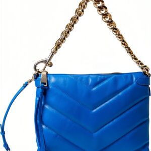Rebecca Minkoff Damen Edie Maxi Crossbody Umhängetasche Cyan-0