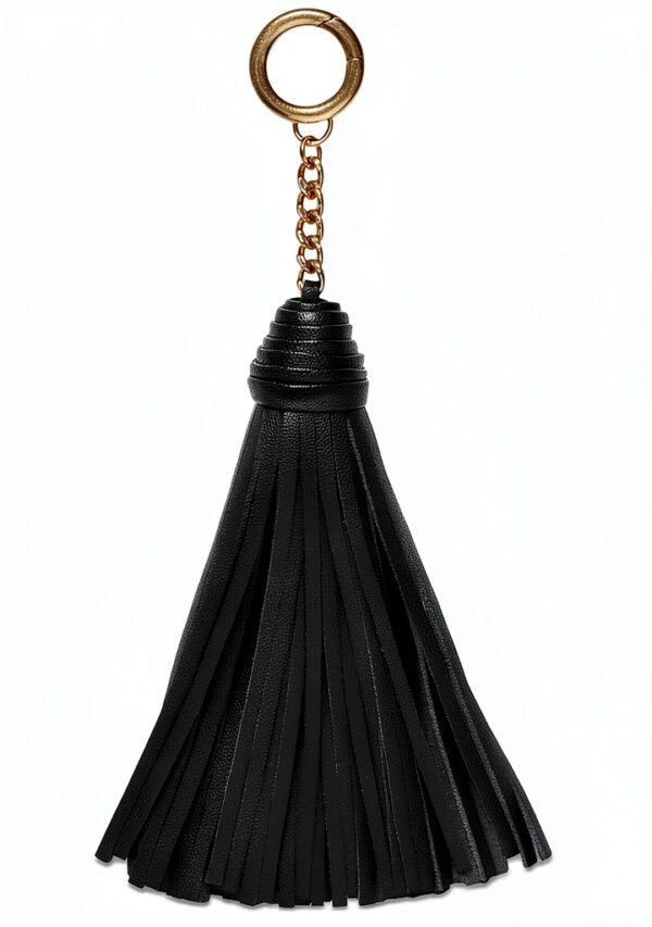 Rebecca Minkoff Quasten-Charm, schwarz-0