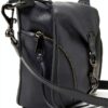 Rebecca Minkoff Kleine Julian-Umhängetasche, Schwarz/Palladium-Silber-Hardware-2