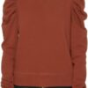 Rebecca Minkoff Damen Janine Sweatshirt Rocher Rüschenärmel, Schnitt-0