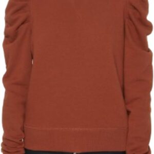 Rebecca Minkoff Damen Janine Sweatshirt Rocher Rüschenärmel, Schnitt-0