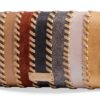Rebecca Minkoff Patchwork Clutch Gold Silber Platino Rechteckig-1