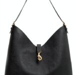 Rebecca Minkoff Megan Hobo Bag, Women's Leather Shoulder Handbag With Magnetic Snap Closure And Back Zip Pocket Hobo Bag-0