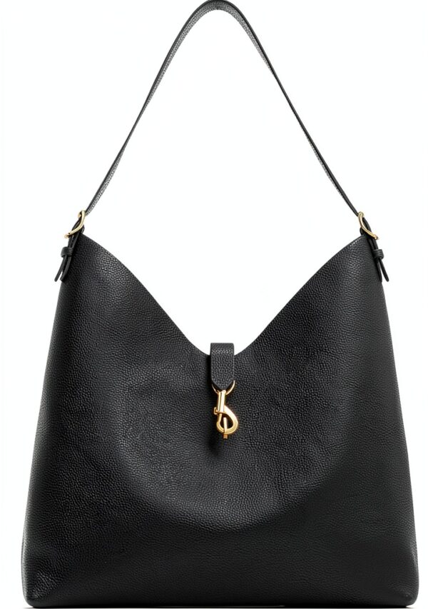 Rebecca Minkoff Megan Hobo Bag, Women's Leather Shoulder Handbag With Magnetic Snap Closure And Back Zip Pocket Hobo Bag-0
