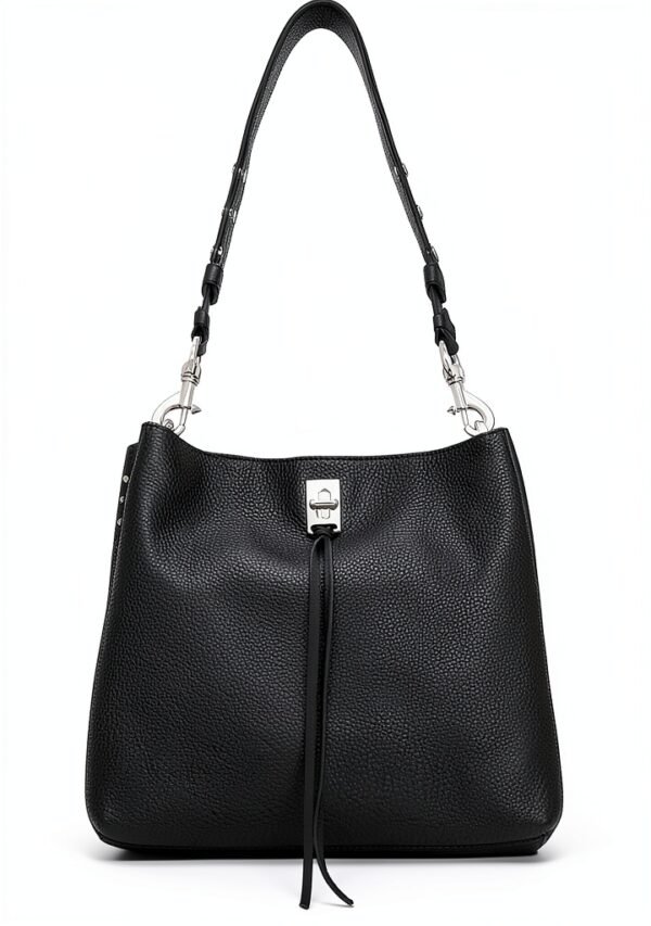 Rebecca Minkoff Damen Shoulder Bag Umhängetasche schwarz-1