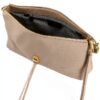Rebecca Minkoff Darren Zip Umhängetasche Stein – verstellbarer Riemen-3