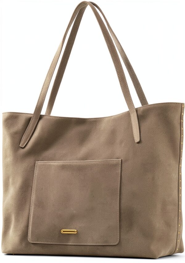 Rebecca Minkoff Ungefütterte Henkeltasche 100% Leder HU25TDDTOT Ton-1