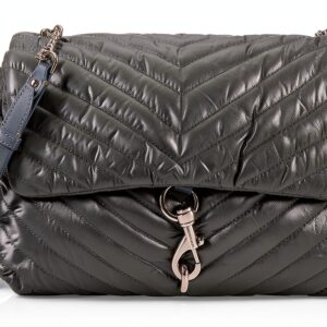 Rebecca Minkoff Edie Umhängetasche mit Klappe, Deep Jade,-0