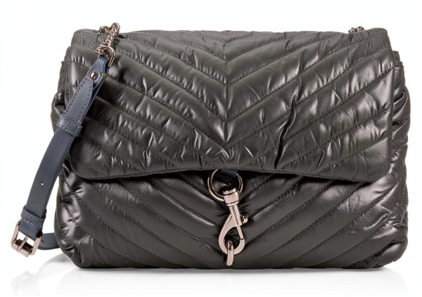 Rebecca Minkoff Edie Umhängetasche mit Klappe, Deep Jade,-0