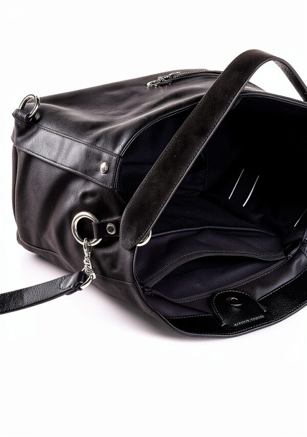 Rebecca Minkoff Hobo Bag Schultertasche Schwarz verstellbarer Gurt-5