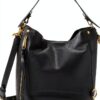 Rebecca Minkoff Hobo Bag Schultertasche Schwarz verstellbarer Gurt-0