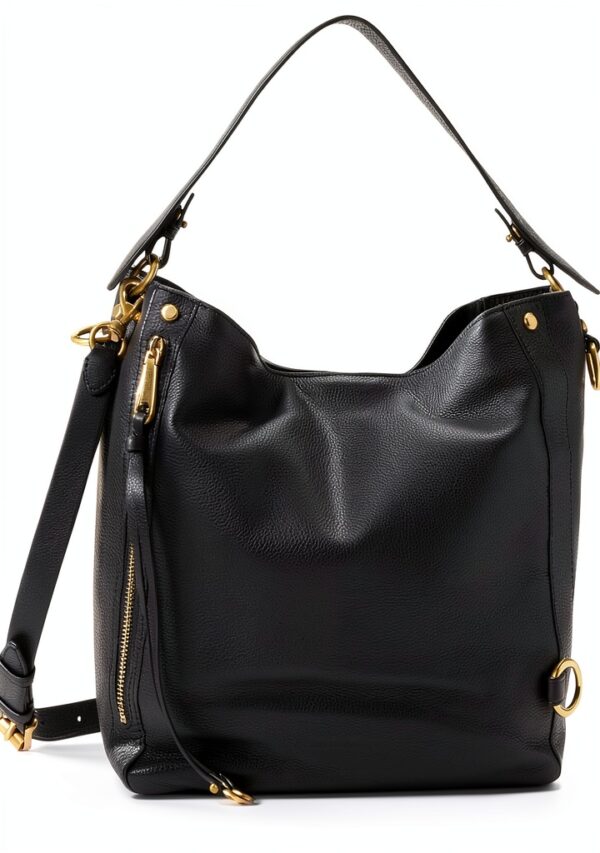 Rebecca Minkoff Hobo Bag Schultertasche Schwarz verstellbarer Gurt-0
