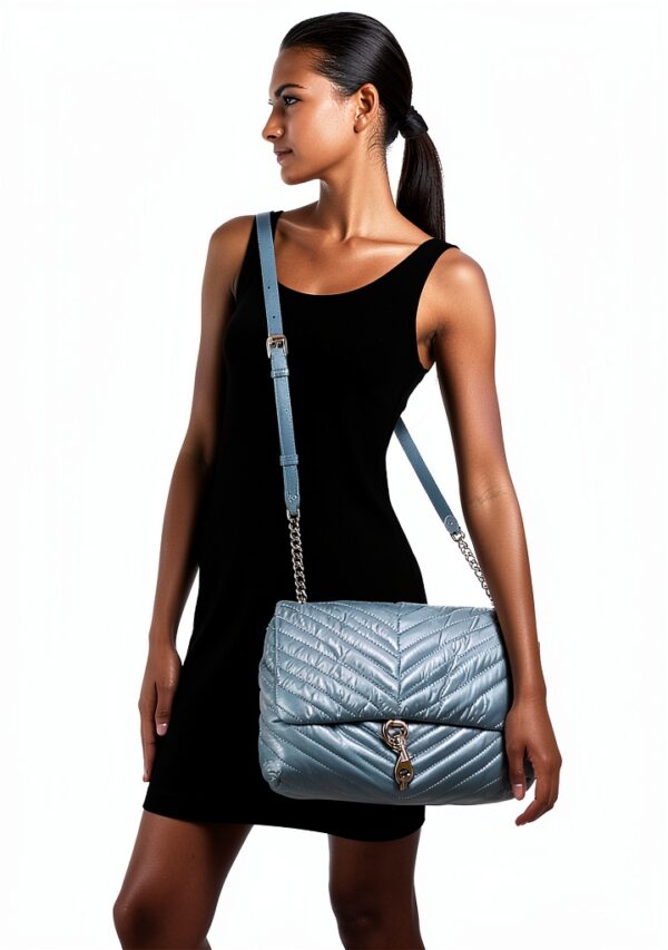 Rebecca Minkoff Edie Umhängetasche mit Klappe, Deep Jade,-5