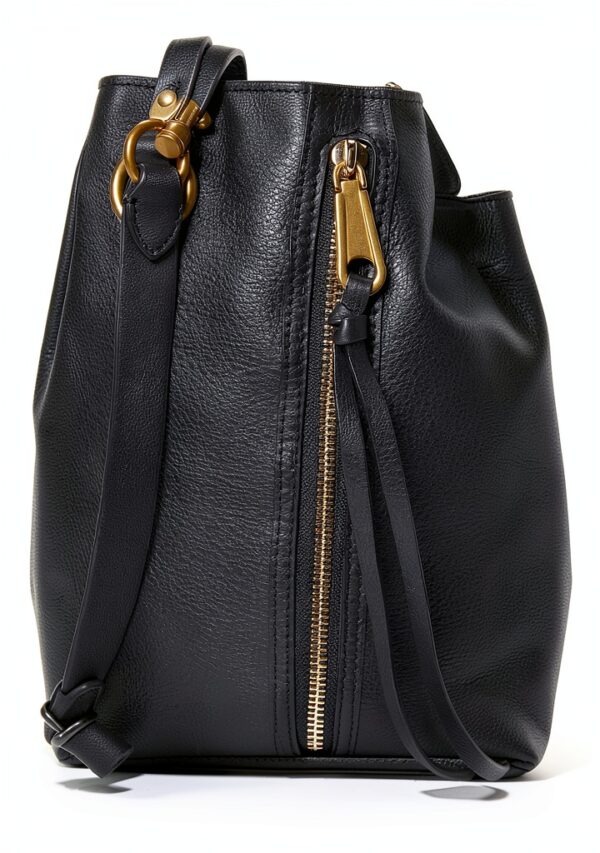 Rebecca Minkoff Hobo Bag Schultertasche Schwarz verstellbarer Gurt-3