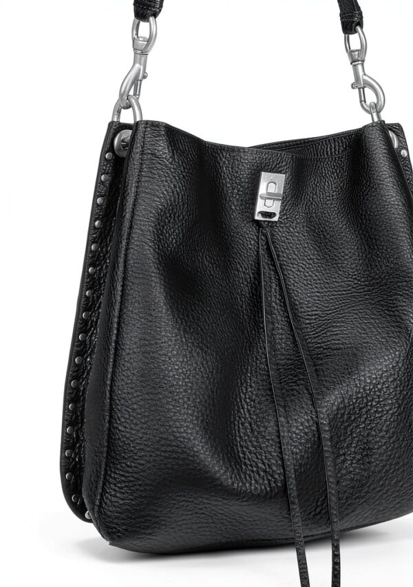 Rebecca Minkoff Damen Shoulder Bag Umhängetasche schwarz-5