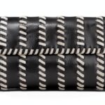 Rebecca Minkoff Damen Patchwork Clutch, Schwarz/Weiß-0
