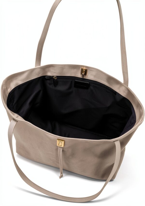 Rebecca Minkoff Ungefütterte Henkeltasche 100% Leder HU25TDDTOT Ton-2
