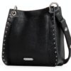 Rebecca Minkoff Damen Darren Umhängetasche Schwarz Leder-1