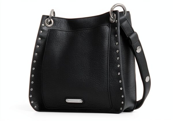 Rebecca Minkoff Damen Darren Umhängetasche Schwarz Leder-1