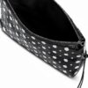 Rebecca Minkoff AYLA Clutch Schwarz elegante Abendtasche aus PU-2