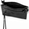 Rebecca Minkoff Damen MAB Crossbody mit Nieten, schwarz Shellac-Hardware Umhängetasche, Verstellbarer Riemen-1