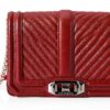Rebecca Minkoff Women's Chevron Quilted Love Crossbody Bag-0