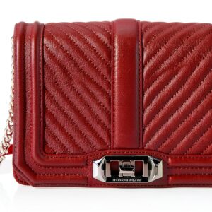 Rebecca Minkoff Women's Chevron Quilted Love Crossbody Bag-0