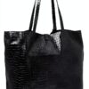 Rebecca Minkoff Megan Soft Large Tote Schwarz/Schwarz Shellac-1