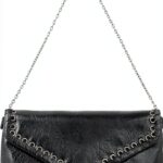 Rebecca Minkoff Whip Clutch Gold mit Antique Brass Hardware-0