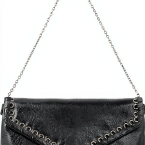 Rebecca Minkoff Whip Clutch Gold mit Antique Brass Hardware-0