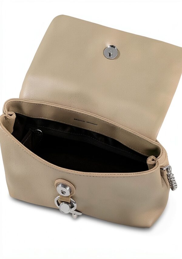 Rebecca Minkoff Umhängetasche mit Klappe, Taube, Echtes Leder-2