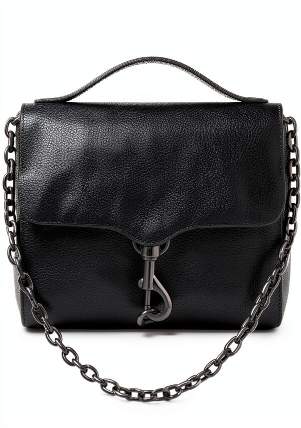 Rebecca Minkoff Damen Megan Top Handle with Chain Umhängetasche-0