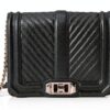 Rebecca Minkoff Damen Chevron Quilted Love Crossbody Tasche-0
