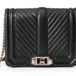 Rebecca Minkoff Damen Chevron Quilted Love Crossbody Tasche-0