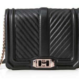 Rebecca Minkoff Damen Chevron Quilted Love Crossbody Tasche-0
